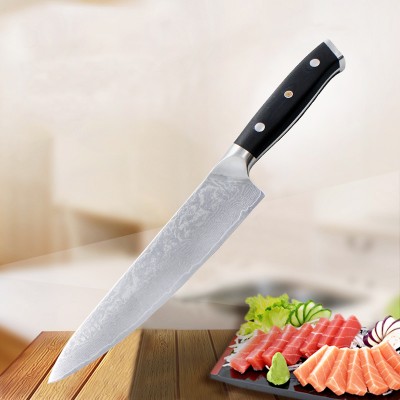 Utopia Kitchen Chef Knife 8 Inches Multipurpose Damascus Stainless Steel Chef Knife with G10 handle